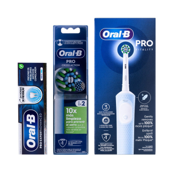 Oral-B Vitality Pro +  Pasta + 2 końcówki