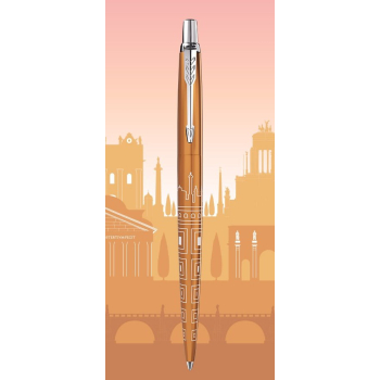 Parker 2198197 długopis Niebieski Przyciskany długopis Średni 1 szt.