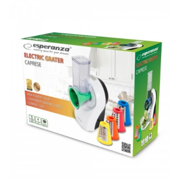 Szatkownica elektryczny Esperanza CAPRESE EKM026 (150W; kolor biały)