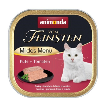 ANIMONDA vom Feinsten Mildes Menu Indyk z pomidorami - mokra karma dla kota - 100g