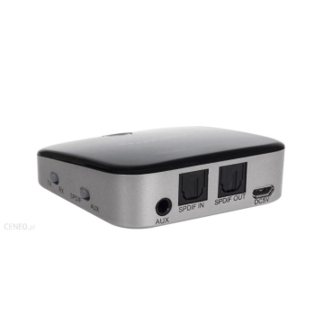 Adapter AUDIOCORE AC830 (Jack - Micro USB ; kolor czarno-srebrny)