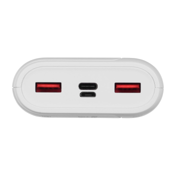 Powerbank Silicon Power QS15 20000mAh QC3.0+PD 2xUSB A, 1x mUSB + 1x USB C, biały