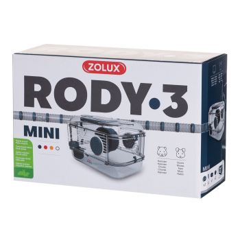 ZOLUX Rody 3 Mini - klatka dla gryzoni - niebieska