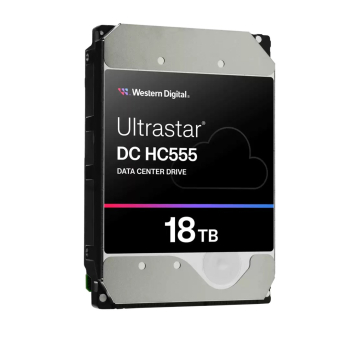 Dysk serwerowy HDD Western Digital Ultrastar DC HC555 WUH722018CLE6L4 (18 TB; 3.5