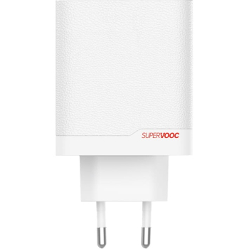 OnePlus Charger SUPERVOOC 120W 2 Ports with Cable White