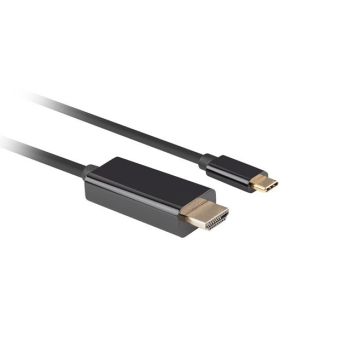 LANBERG KABEL USB-C(M)->HDMI(M) 3M 4K 60HZ CZARNY CA-CMHD-10CU-0030-BK