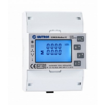 Licznik energii 3-fazowy do falowników Solplanet - Eastron SDM630-Modbus (pomiar bezpośredni do 100A)