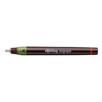 Rotring Isograph 0.2/0.3/0.5 Długopis żelowy Czarny 4 szt.
