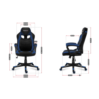 Fotel gamingowy HZ-Force 2.5 Blue Mesh