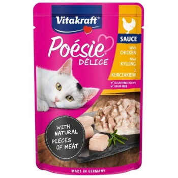 VITAKRAFT POESIE DELICE kurczak dla kota 85g