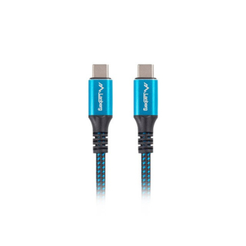 LANBERG KABEL USB-C M/M 4.0 0.5M 100W 8K 30HZ CA-CMCM-45CU-0005-BK