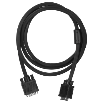Kabel SAVIO CL-29 (D-Sub (VGA) M - D-Sub (VGA) M; 1,8m; kolor czarny)