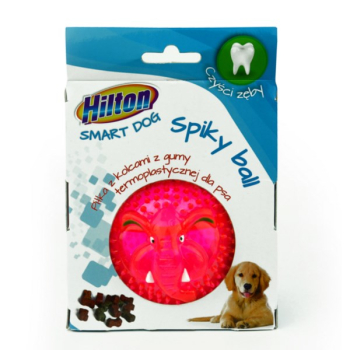 HILTON Dog Spiky Ball mix kolor piłka z kolcami  8cm dla psa