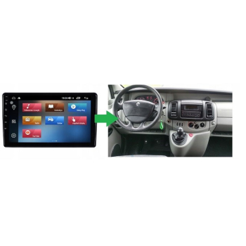 RADIO NAWIGACJA GPS NISSAN PRIMASTAR 2006-2014 ANDROID