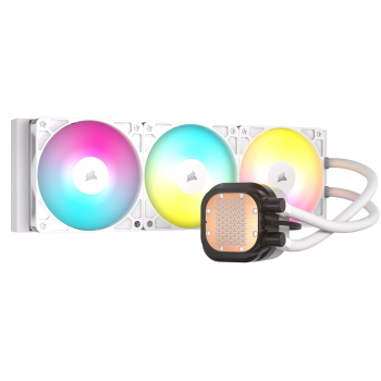 Corsair NAUTILUS 360 RS ARGB Liquid Procesor Chłodnica cieczy all-in-one Biały 1 szt.