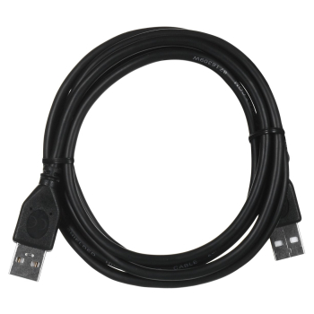 Kabel GEMBIRD CCP-USB2-AMAM-6 (USB 2.0 typu A M - USB 2.0 typu A M; 1,8m; kolor czarny)