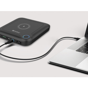 Sandberg All-in1 nešiojamasis kompiuteris Powerbank 24000 mAh