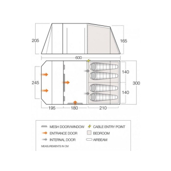 NAMIOT VANGO LISMORE TC 450 PACKAGE