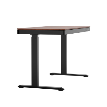 Biurko ACTIVEJET z elektryczną regulacją wysokości 140x70 ET119W-C czarny/orzech