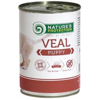 Nature's Protection Puppy Veal 400g  dog food