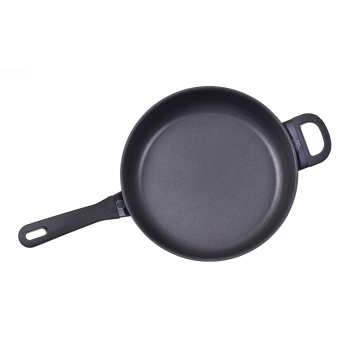 Patelnia BALLARINI Avola sauté z 2 uchwytami i pokrywką tytanowa 28 cm 75002-914-0