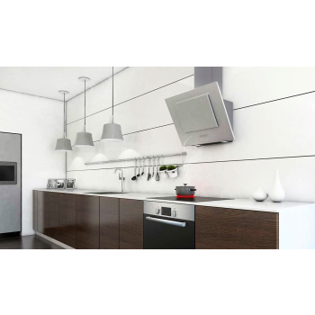 Okap kominowy, przyścienny CIARKO NTI 60 Inox (600mm; kolor inox)