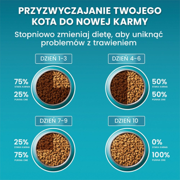 PURINA One Bifensis Senior 7+ Bogata w Kurczaka i Pełne Ziarna - sucha karma dla kota - 800 g