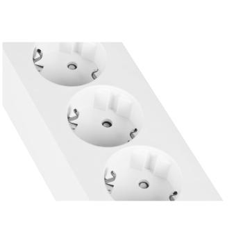 Listwa zasilająca Belkin Power Surge 4-PORT + 1xUSB-A +1xUSB-C 2.4A PD 525J 2m White Schuko