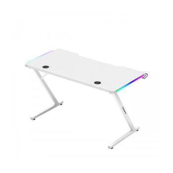 Biurko gamingowe Huzaro Hero 2.5 White RGB