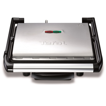 Grill Tefal GC241D38 ( stołowy-zamknięty ; 2000W ; kolor srebrny )