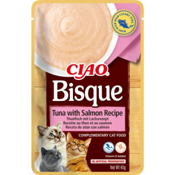 INABA CIAO Gęsta zupa z tuńczykiem i łososiem 40g