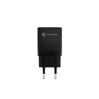 NATEC ŁADOWARKA RIBERA GAN 1X USB-A + 1X USB-C 30W CZARNA NUC-2141