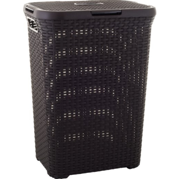 Curver Style 144873 kosz na pranie 60 l Kwadrat Rotang Brązowy