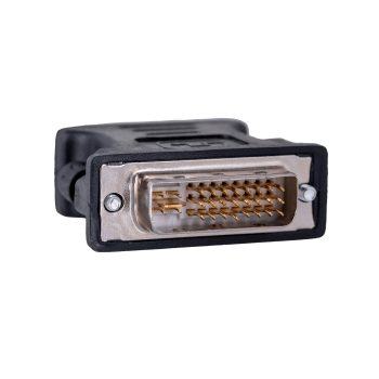 Adapter Lanberg AD-0012-BK (DVI-I (Dual link) M - D-Sub (VGA) F; kolor czarny)