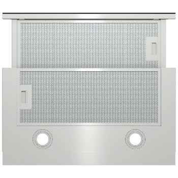 Okap teleskopowy GORENJE TH64E3SGB - front czarne szkło