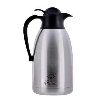 PROMIS DZBANEK STALOWY 2,0 L, NADRUK KAWA TMH20K