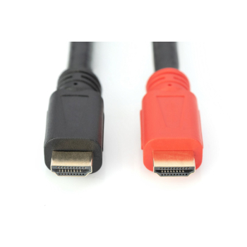 Kabel połączeniowy ze wzmacniaczem HDMI 1.4 High Speed 1080p60Hz FHD HDMI A/HDMI A M/M czarny 15m