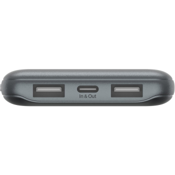 Powerbank Belkin BoostCharge Power Bank 10K 2xUSB-A + 1xUSB-C 10000mAh 15W Grey