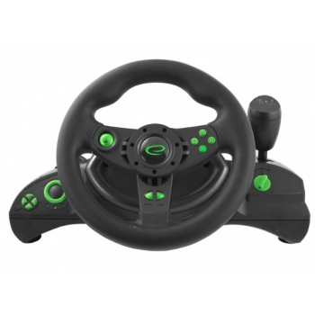 Kierownica Esperanza Nitro EGW102 (PC, PS3; kolor czarny)
