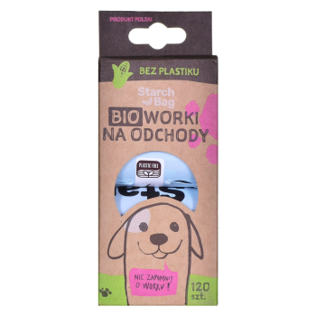 STARCH BAG - bioworki na odchody - 8 x 15 szt.