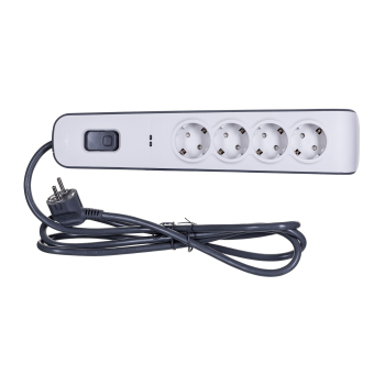 BELKIN LISTWA ZASILAJACA 525J, 4X SCHUKO, 2M, BIAŁA