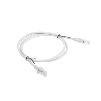 Patchcord UTP Lanberg PCU6-10CC-0100-S (RJ45 - RJ45 ; 1m; UTP; kat. 6; kolor szary)