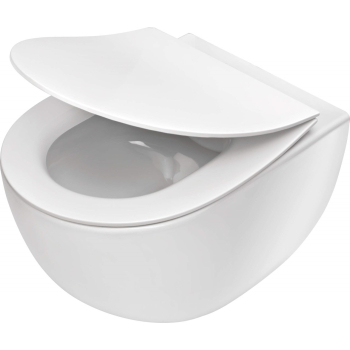 Miska WC z deską bezkołnierzowa