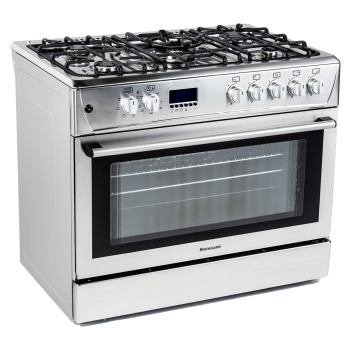 Kuchnia gazowo-elektryczna Ravanson KWGE-K90 CHEF MODERN (Płyta gazowa; Piekarnik elektryczny; 900mm)