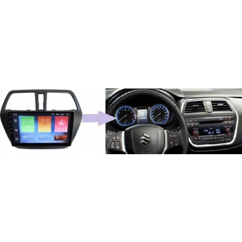 RADIO NAWIGACJA GPS SUZUKI SX4 S-CROSS 2013+ ANDROID