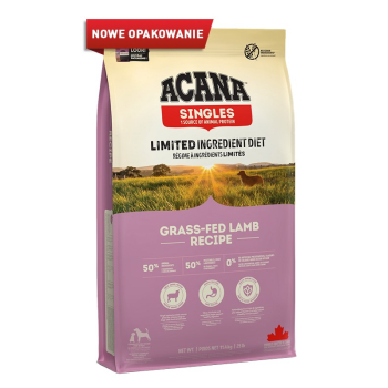 ACANA Singles Grass-fed Lamb - sucha karma dla psa - 11,4 kg