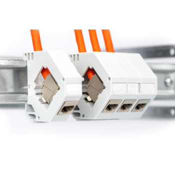 Digitus Kabel instalacyjny kat.7, S/FTP, Dca-s1a d1 a1, AWG 23/1, LSOH, 1000m, pomarańczowy, szpula