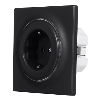 FIBARO Gniazdo Walli Outlet type F FGWOF-011-8 antracyt