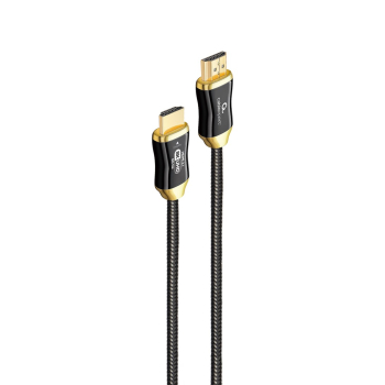 Gembird CCBP-HDMI8K-AOC-5M kabel HDMI HDMI Typu A (Standard) Czarny, Złoto