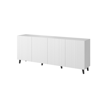 Komoda PAFOS 200x40x82 biały mat